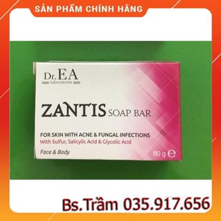 Xà phòng ZANTIS SOAP BAR ✨ Chính hãng ✨ XÀ PHÒNG Y KHOA giảm mụn lưng