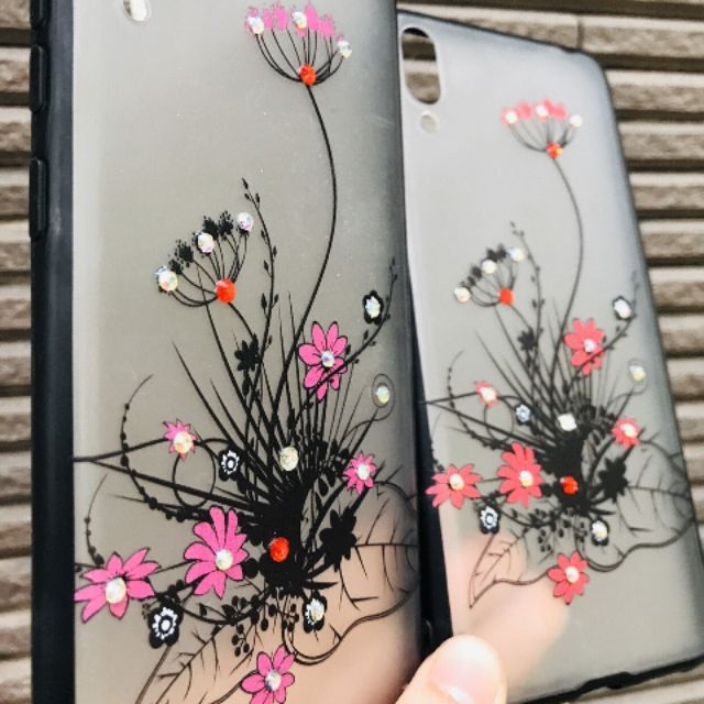 Ốp Lưng Đính Đá Cao Cấp Cho Các Máy Vivo, OOpa Lưng Vivo
