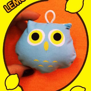 Móc treo balo độn gòn mềm mịn - CUTE