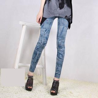 Quần Legging giả jean kiểu túi quần (QL07)