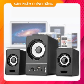 Bộ 3 loa nghe nhạc máy vi tính để bàn gaming sada d-200d âm thanh siêu trầm dùng cho điện thoại pc laptop