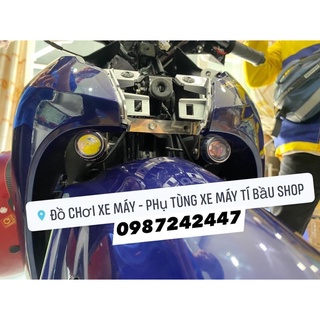 Pat dùng gắn trợ sáng bi mini cho Wave A