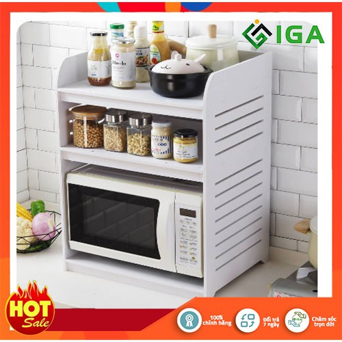 kệ lò vi sóng 3 tầng IG257