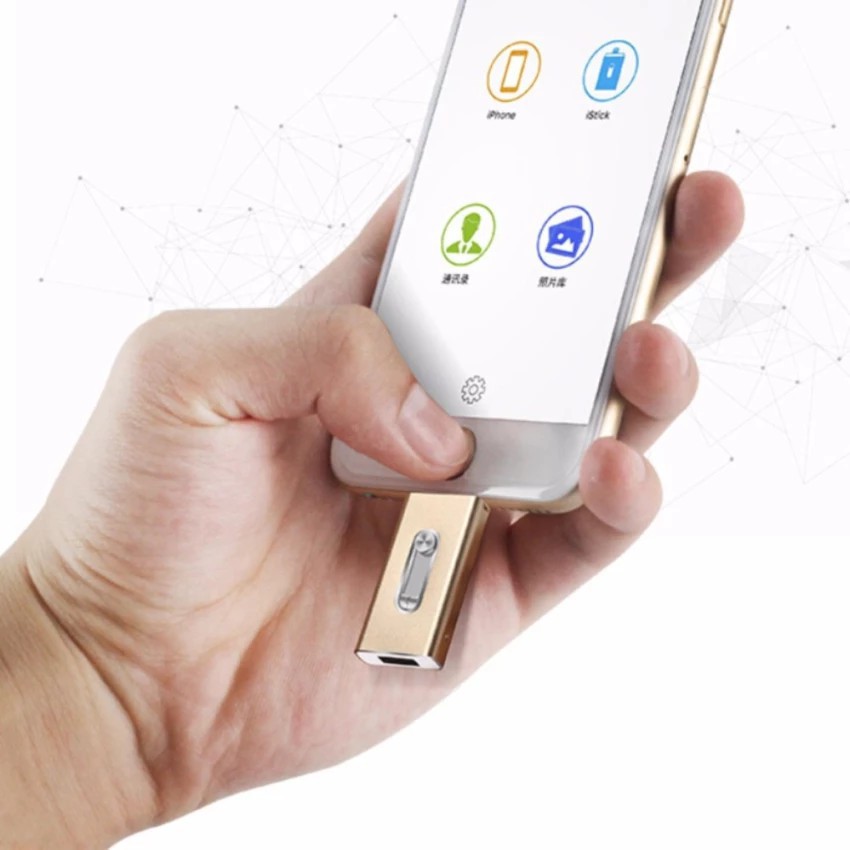 USB dung lượng 16G / 32G / 64G / 128G / 256g / 512g cho điện thoại iPhone