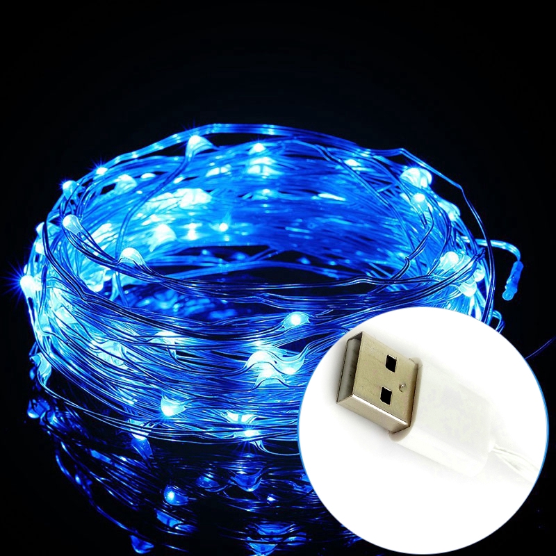 Dây đèn LED 20/50/100 bóng chống thấm nước trang trí tiệc
