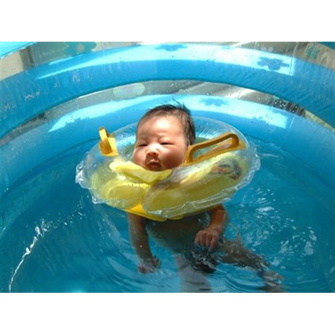 Phao cổ tập bơi cho bé