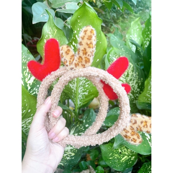 Băng đô - cài tóc sừng tuần lộc đáng yêu cho giáng sinh/noel 2021