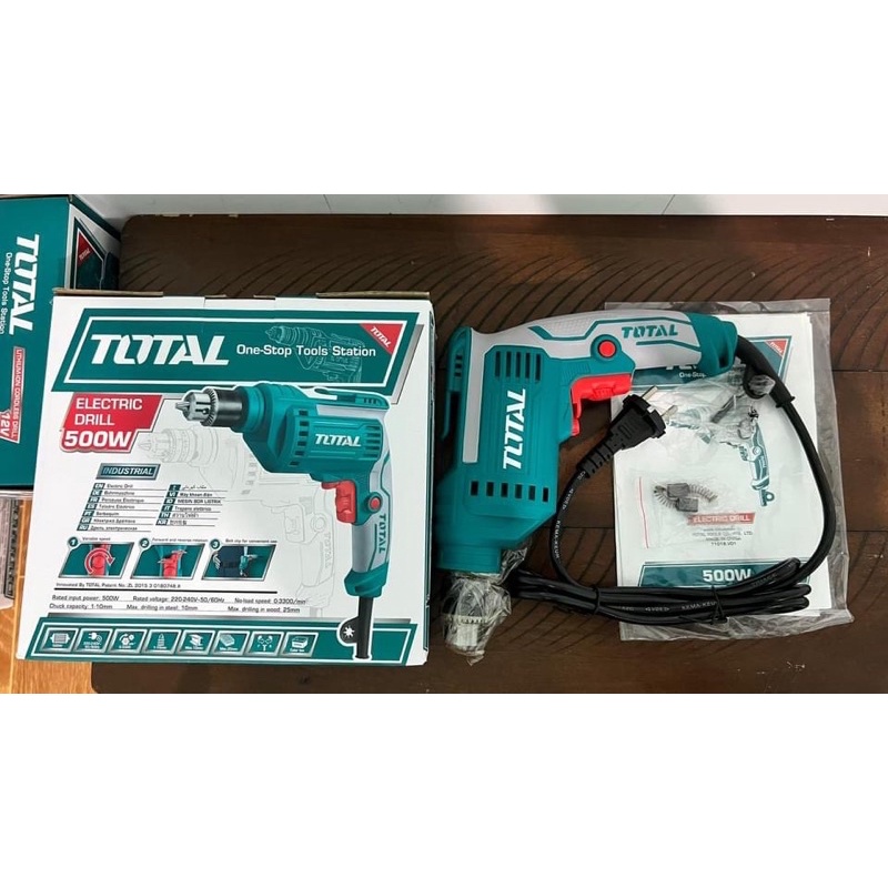 TOTAL Máy khoan điện  500W TD2051026E
