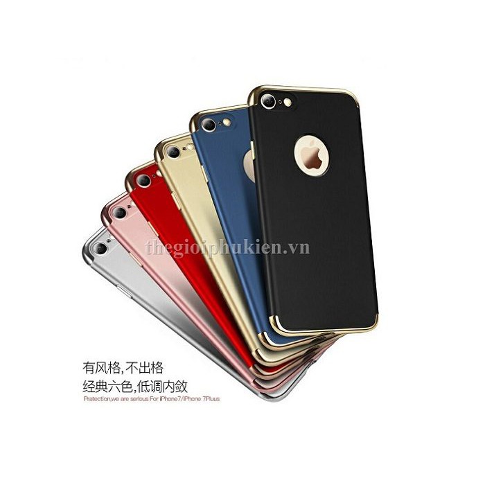 Ốp lưng 3 mảnh Plastic 360 cho Iphone 7 / 8