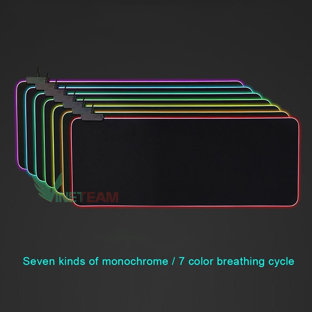 Miếng Lót Chuột LED RGB - Mousepad Led RGB Full Size, Nhiều Chế Độ