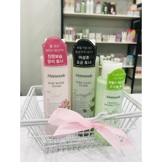 Toner Mamonde diếp cá, hoa hồng, rau má