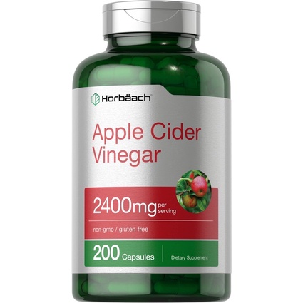 Viên uống giấm táo Apple Cider 1200mg 2400mg - Giúp giảm cân, đẹp da, detox cơ thể