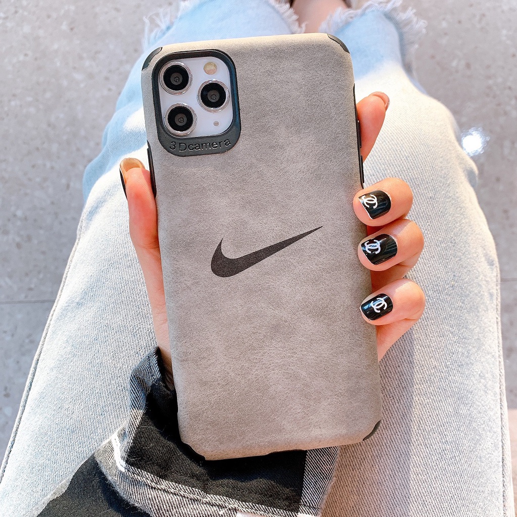 Ốp Lưng Da Lộn Họa Tiết Nike - R110