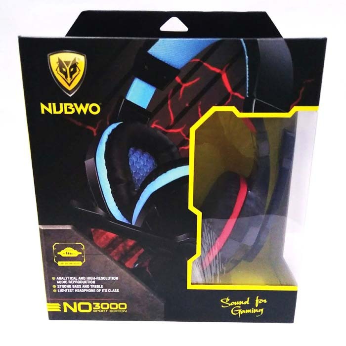 Tai Nghe Nubwo No.3000 E-sports Âm Thanh Stereo Sống Động Chất Lượng Cao