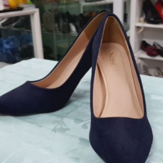 [Voucher 50k]  Giày Cao Gót 7cm da lộn siêu đẹp