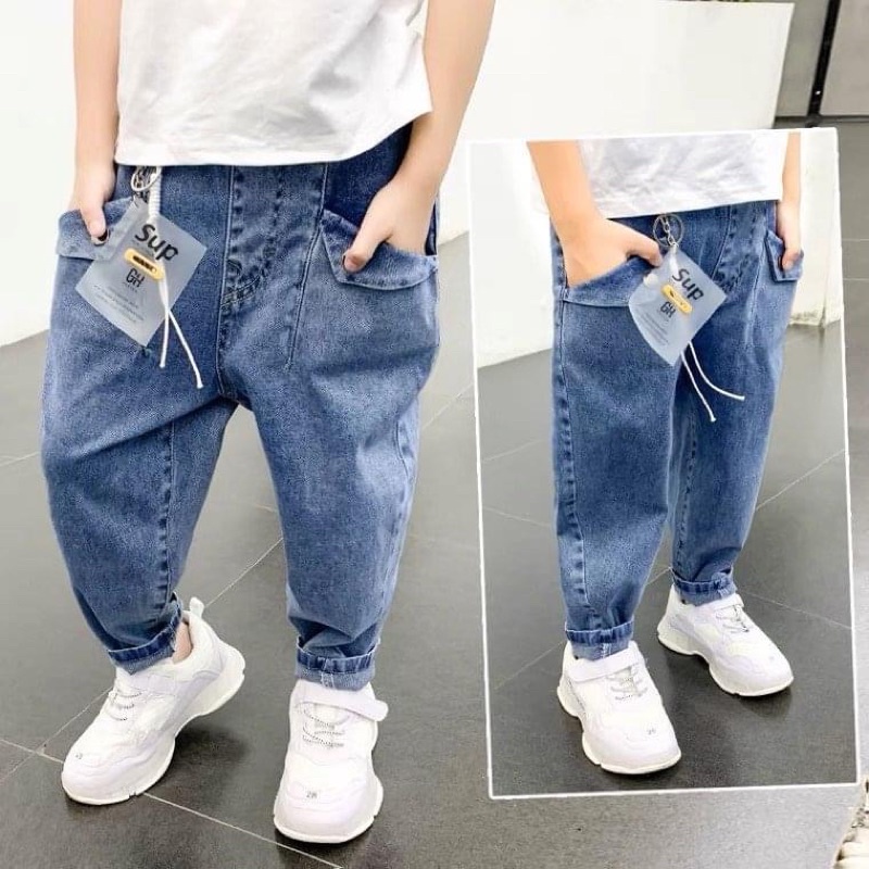 (jean baby) quần jean,quần bò dài hàng qc cho bé trai(10-22kg)