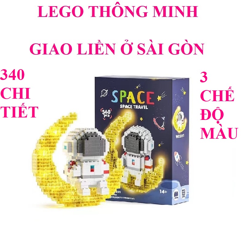 Bộ Đồ Chơi Lego Xếp Hình Nhà Du Hành Vũ Trụ Dành Cho Bé hàng chính hãng