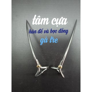 cựa gà tre 40 (lai máu ) thép mỹ,, thông mành,bọc đông và hàn đế ,,Tâm cựa