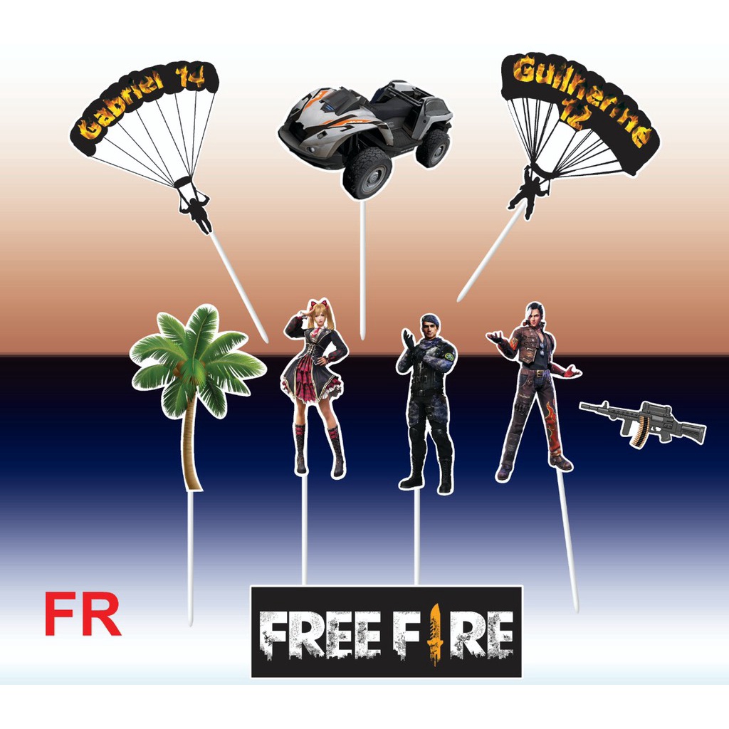 10 set cắm  game FREEFIRE-Q5156