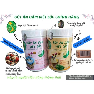 Bột ăn dặm Việt Lộc cho bé hộp 500g