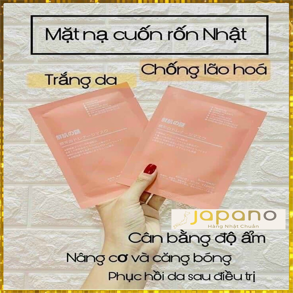 Mặt nạ nhau thai cừu, cuống rốn tế bào gốc Rwine Beauty Nhật Bản dưỡng da, cung cấp độ ẩm, tái tạo collagen 40ml Japano | BigBuy360 - bigbuy360.vn