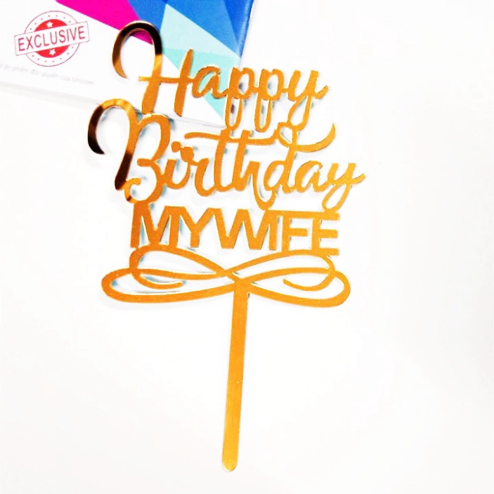 thẻ cắm bánh kem [FREESHIP❤️] set 10 thẻ meka MẸ tráng gương