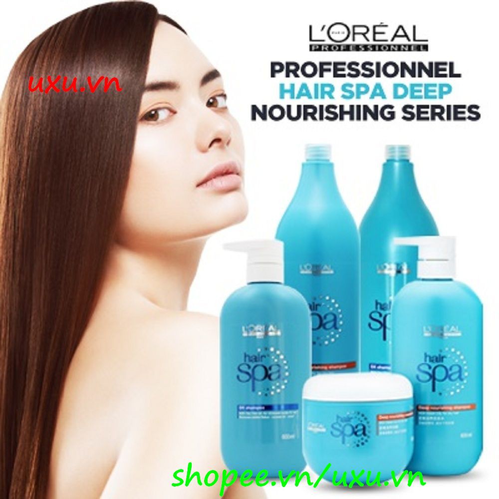 Dầu Gội Đầu 600Ml Loreal Cho Tóc Khô Hair Spa Deep Nourishing Shampoo Professionnel, Với uxu.vn Tất Cả Là Chính Hãng.