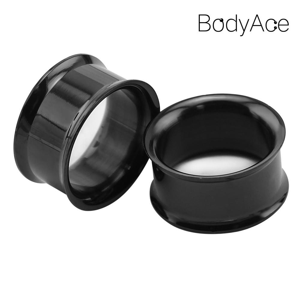 Khuyên Nong Tai Bằng Thép Không Gỉ Màu Đen 3-28mm #11423083105