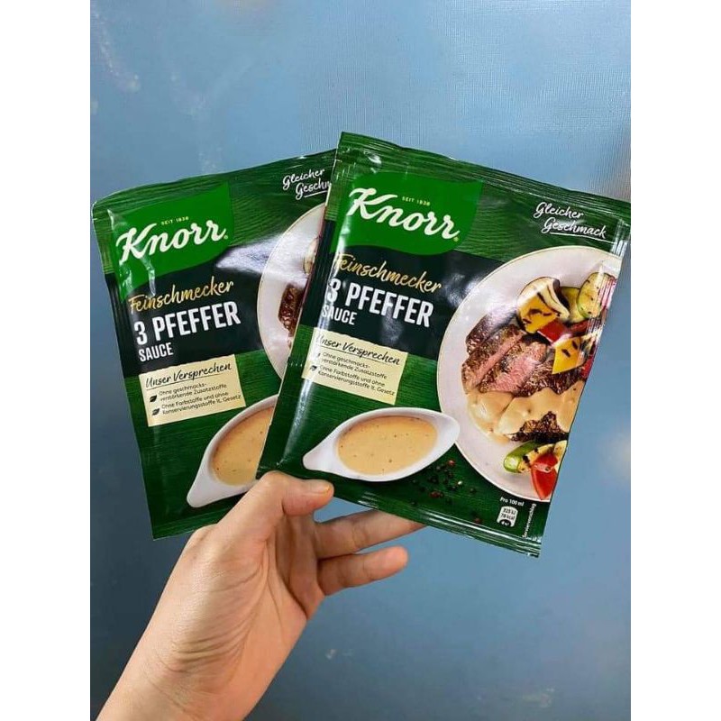 Hàng Đức SỐT BÒ BÍT TẾT Knorr kiểu Châu Âu