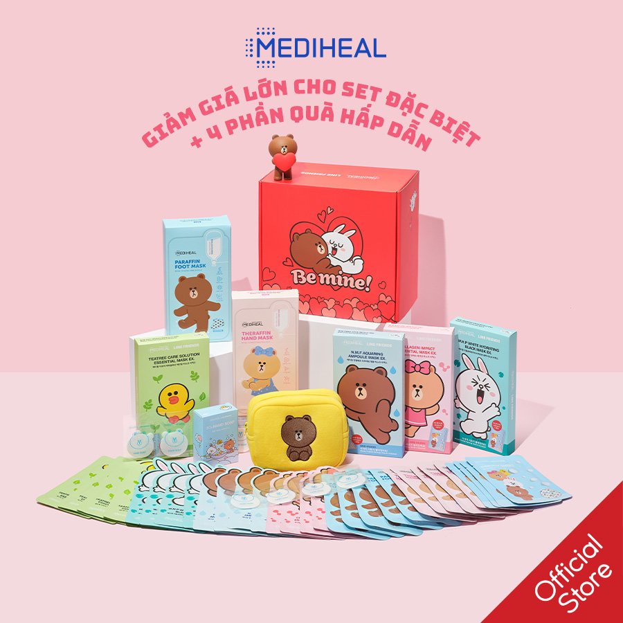 Combo Mặt nạ Mediheal Các Loại Dưỡng Trắng - Cấp Ẩm Cho Da