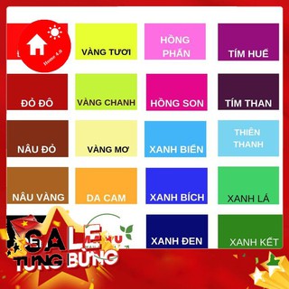 [Gói DÙNG THỬ] - Màu nhuộm QUẦN ÁO