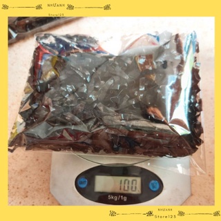 thun đen cột tóc bịch 100g size lớn/chun cột tóc đa năng