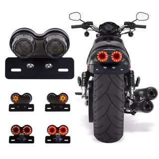 Giá Đỡ Đèn led Phanh / Xi Nhan Gắn Đuôi Xe Mô Tô harley bobber cafe racer atv
