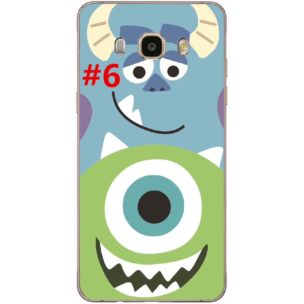 Ốp điện thoại TPU hình Monster cho Samsung Galaxy J1 ACE J110 / J2 J3 J5 J7 2015