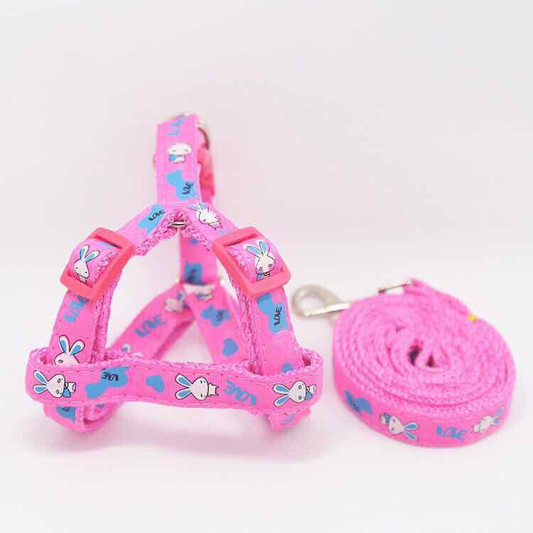 Dây dắt  yếm hoa văn chó mèo