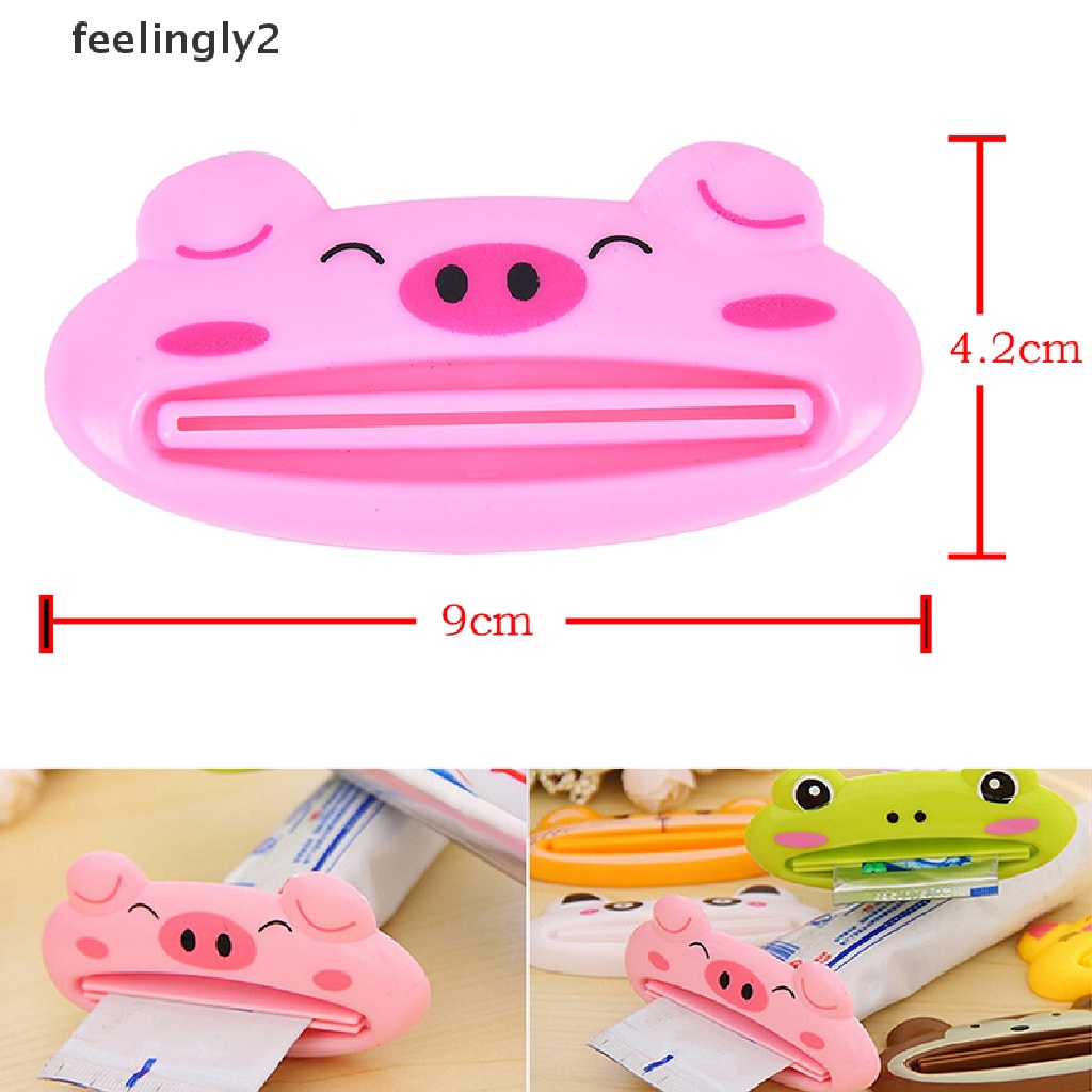 Dụng cụ nặn kem đánh răng đa năng hình động vật hoạt hình
