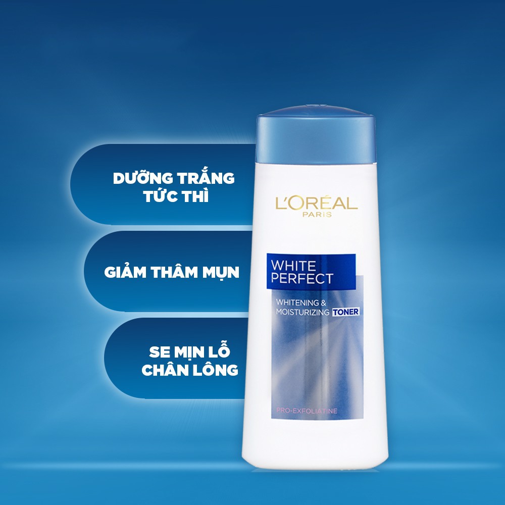 Nước Hoa Hồng Trắng Da L'Oreal White Perfect 200ml