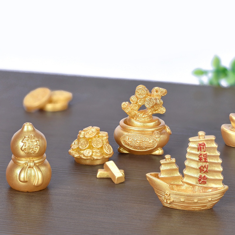 Đồ trang trí cầu tài lộc mini trang trí tiểu cảnh