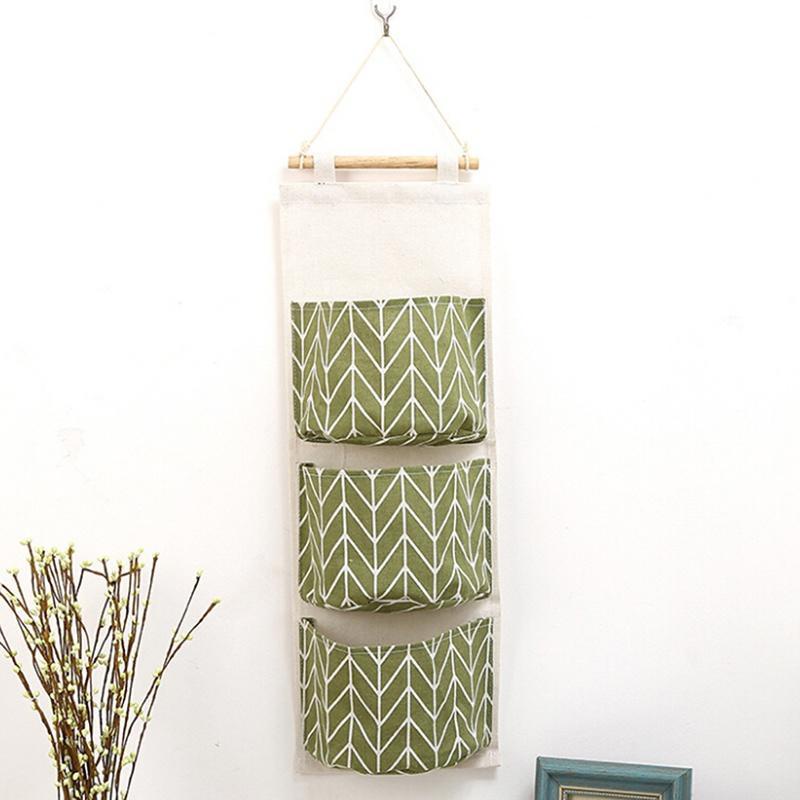 Túi treo tường 3 ngăn đựng đồ dùng tiện lợi