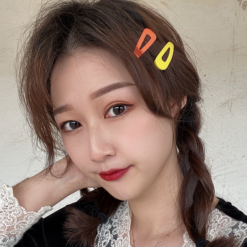 Set 10 Kẹp Tóc Nhiều Màu Sắc Xinh Xắn Cho Bé Gái