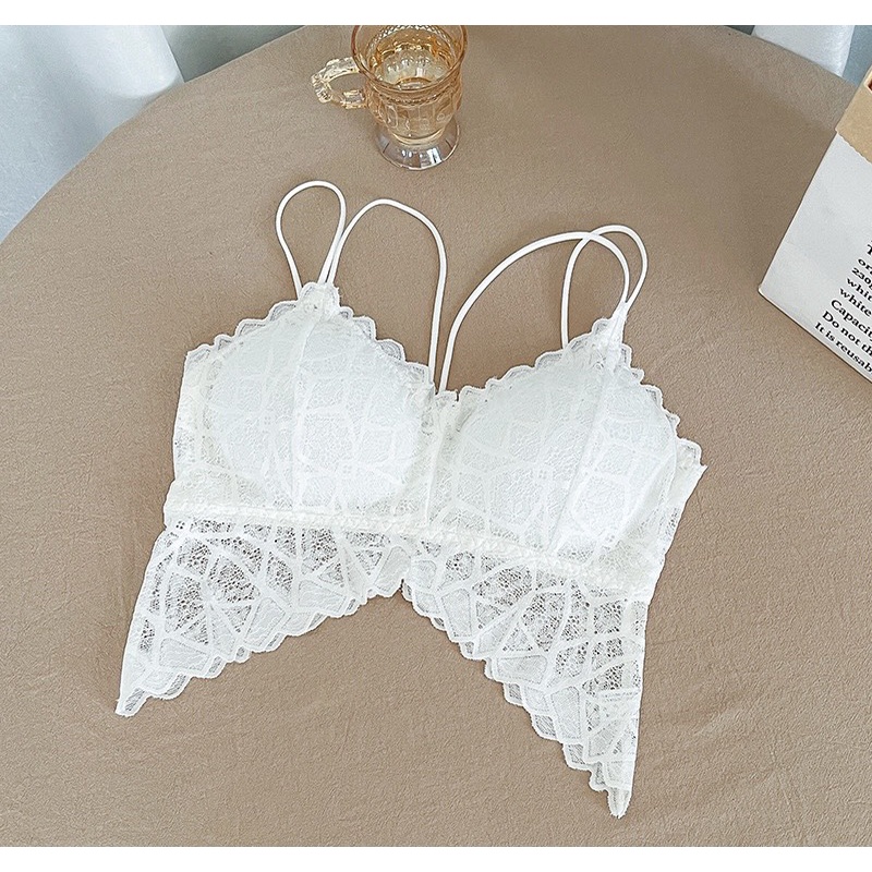 Áo Bra ren áo lót nữ  họa tiết hoa gợi cảm tôn vòng một sexy quyến rũ Pasana0200