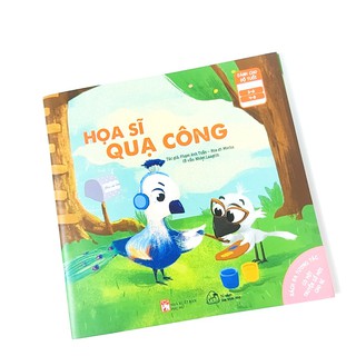 Sách - Truyện Họa Sĩ Quạ Công cho bé 3-8 tuổi