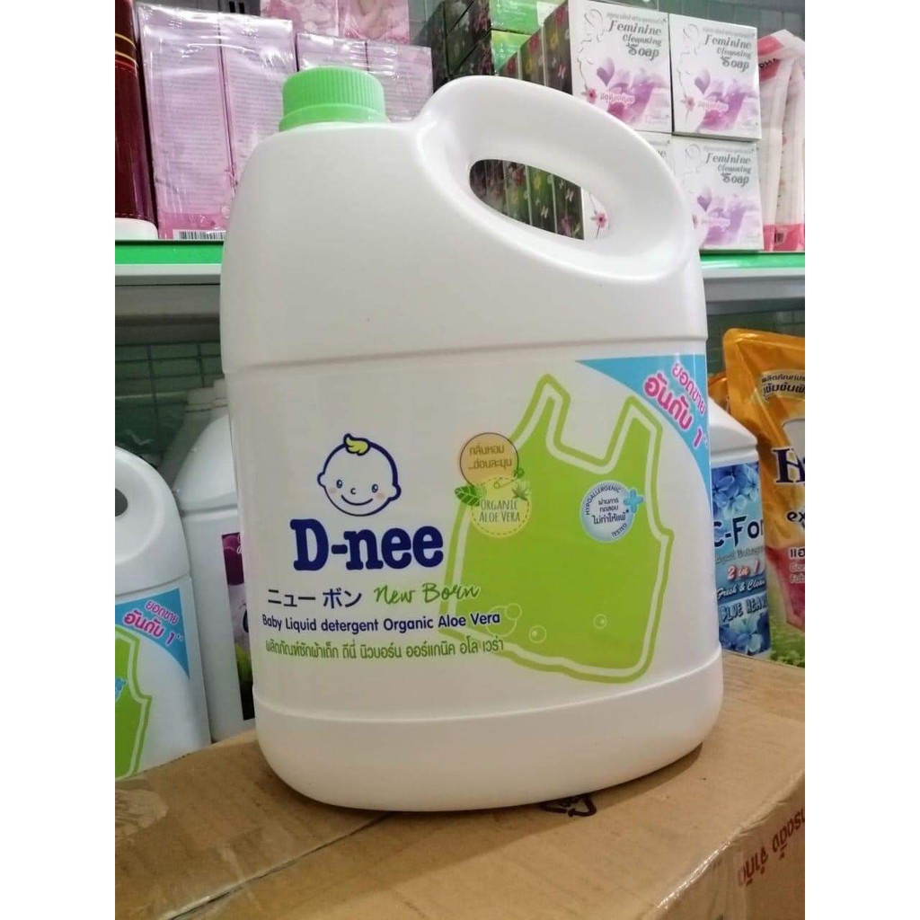 [100% hàng nhập khẩu chính hãng] - Nước giặt Dnee Thái Lan cho bé can 3000ml