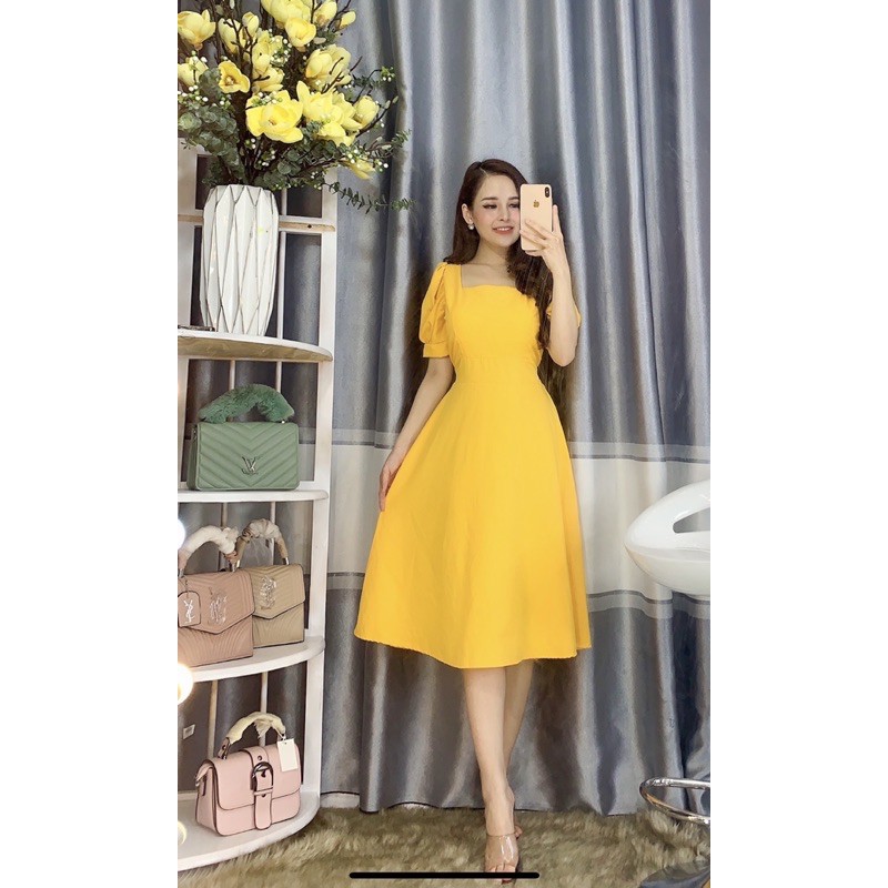 Váy Nữ 💖FREESHIP💖 Đầm Maxi Dự Tiệc Tay Ngắn Thiết Trẻ Trung Sang Chảnh | BigBuy360 - bigbuy360.vn