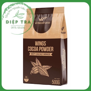 Bột Cacao Đắng nguyên chất Wings 500gr