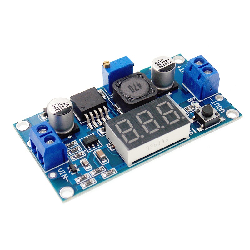 Mô Đun Hạ Áp Dc-Dc Lm2596 Lm2596S Đầu Vào 4v-35v Đầu Ra 1.23v-30v Dc-Dc