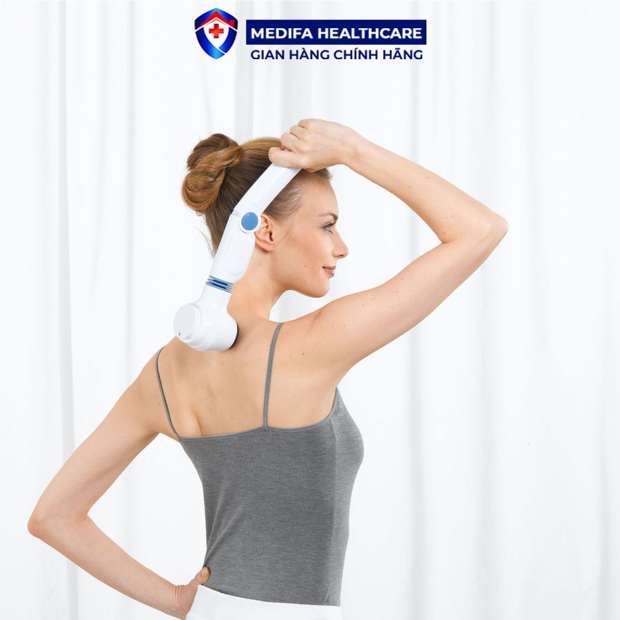Máy massage cầm tay có đèn hồng ngoại Beurer MG40 chính hãng - Thiết bị y tế gia đình Medifa