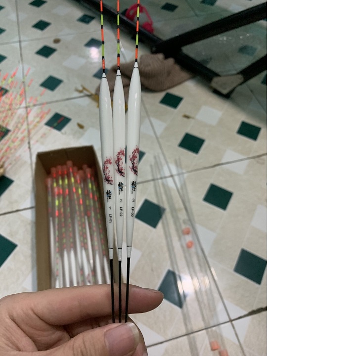 Phao Đài Câu Rô Hoa Đào Tăm To