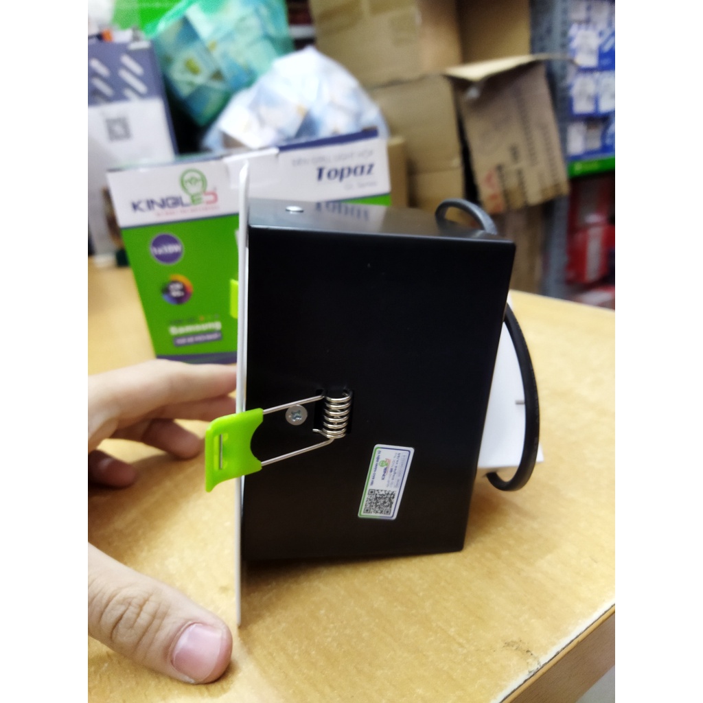 ĐÈN LED ÂM TRẦN VUÔNG SPOTLIGHT KINGLED ĐƠN, ĐÔI. cam kết chuẩn chính hãng bảo hành 2 năm