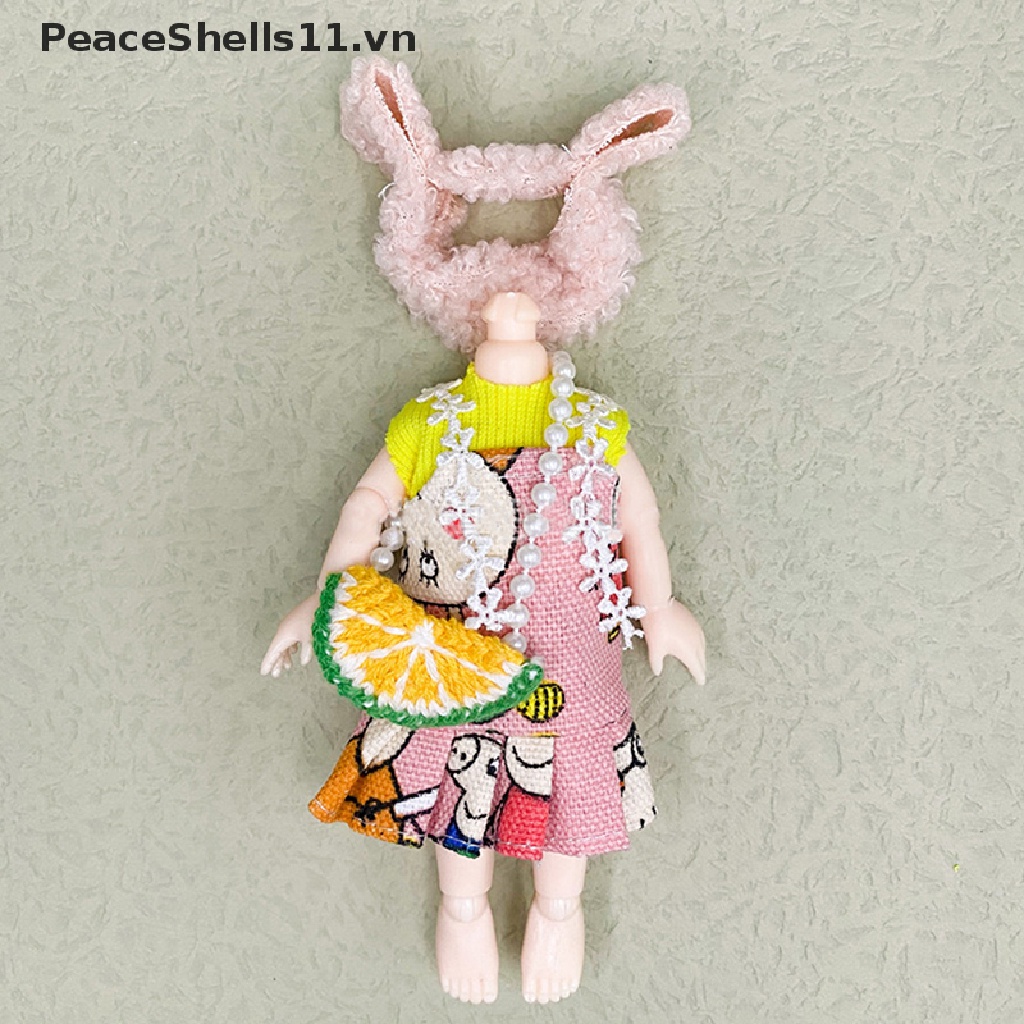 Bộ Đồng Phục Thời Trang Dành Cho Búp Bê 16-17cm Ob11 1 / 8 Bjd